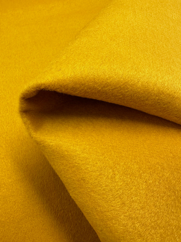 Wool Cashmere -  Mustard - 150cm