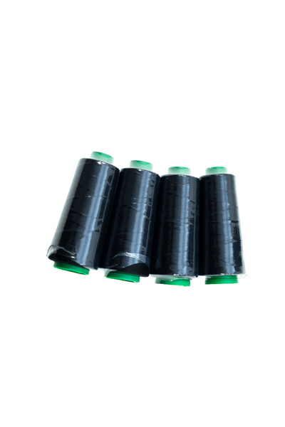 4 Pack Overlocking Thread - Black