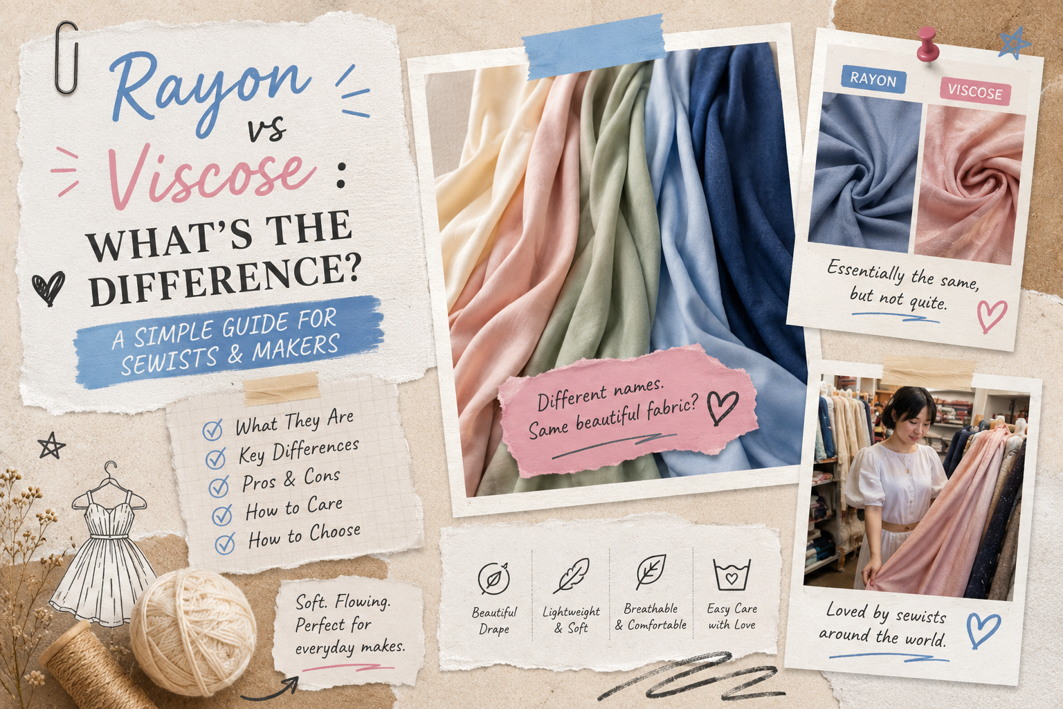 Rayon vs Viscose: What's the Difference?