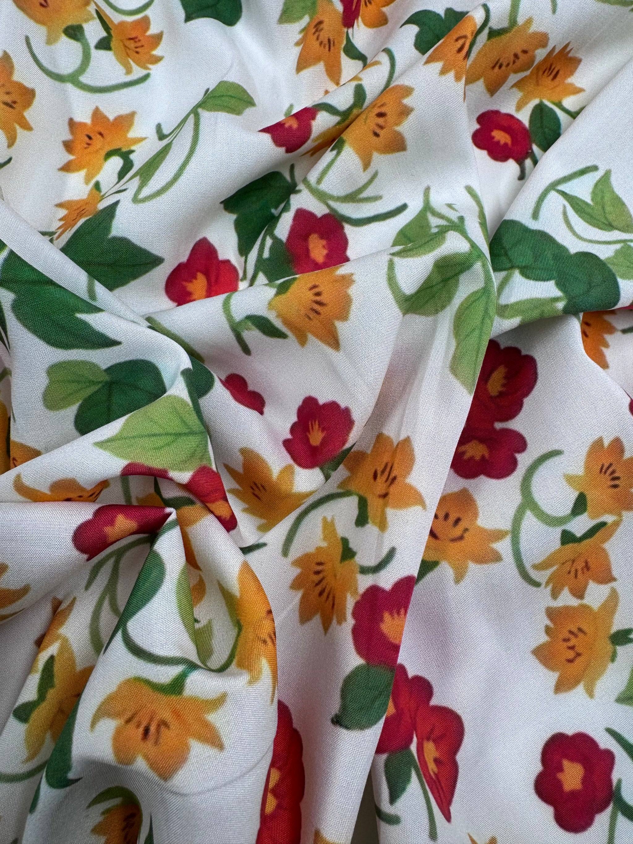 Silkyfall rayon - Garden Joy - 150cm