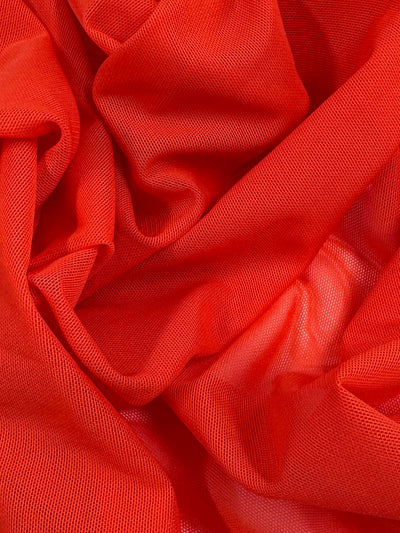 Plain Mesh - Spicy orange - 160cm