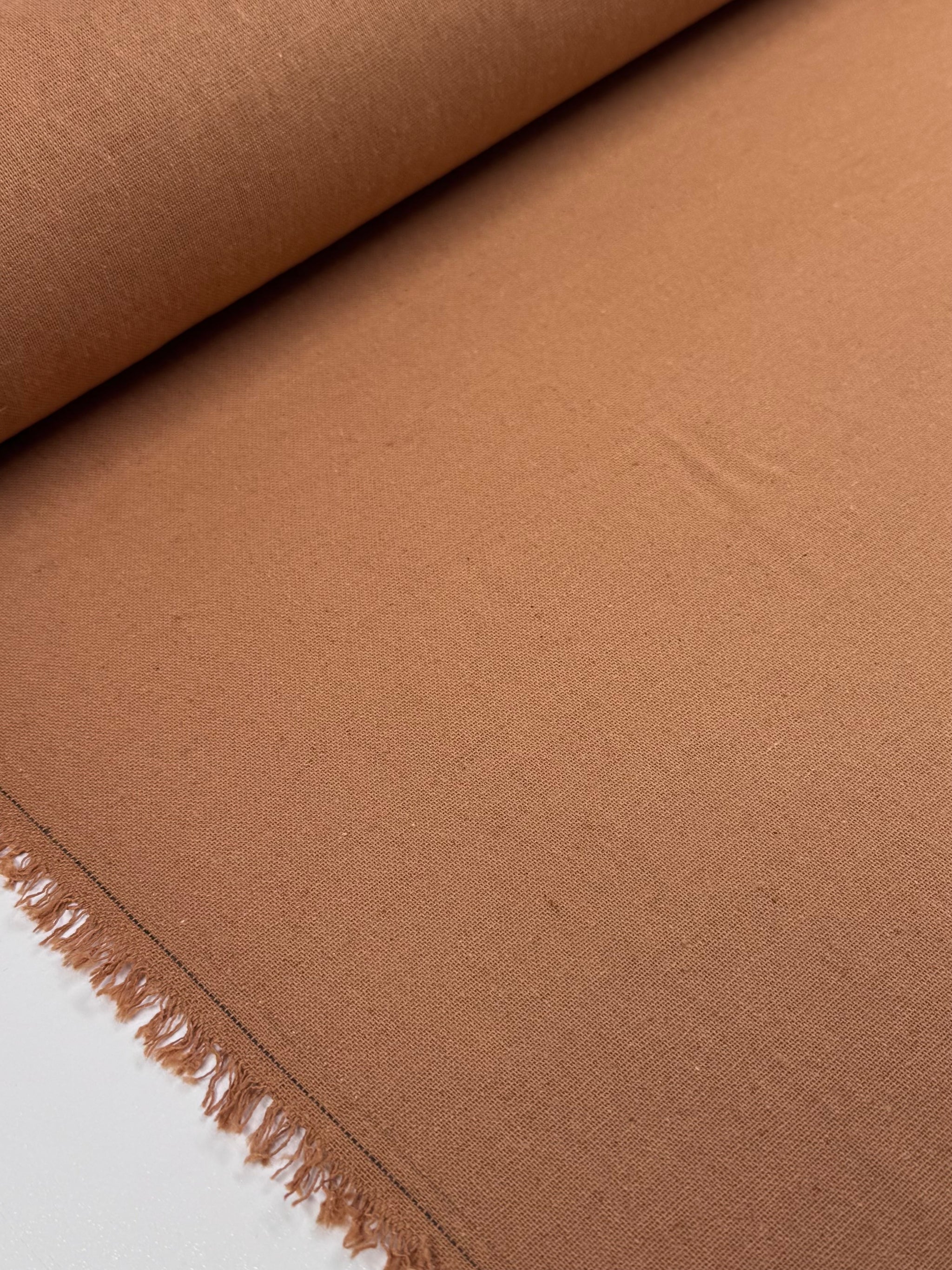 Linen Blend - Toasted nut - 138cm