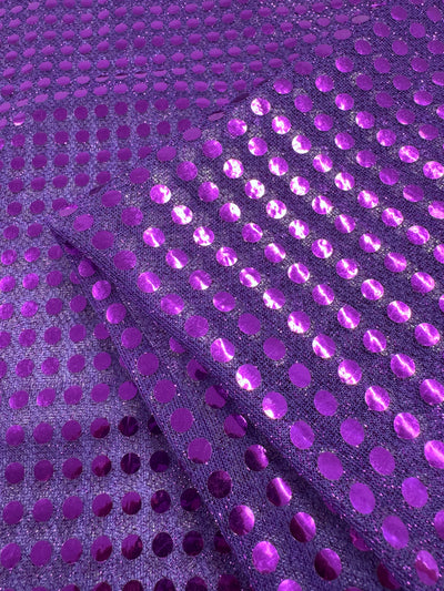 Sequin - Purple Flash - 112cm
