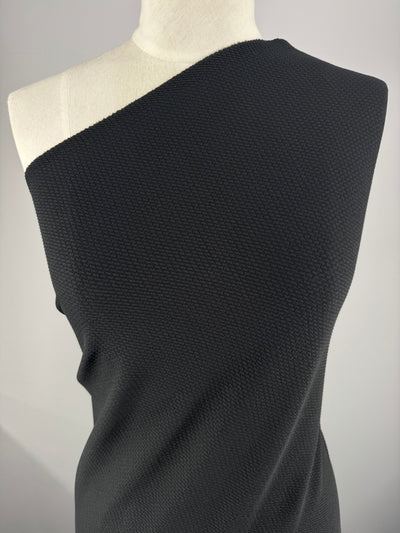 Calender Knit - Black - 145cm