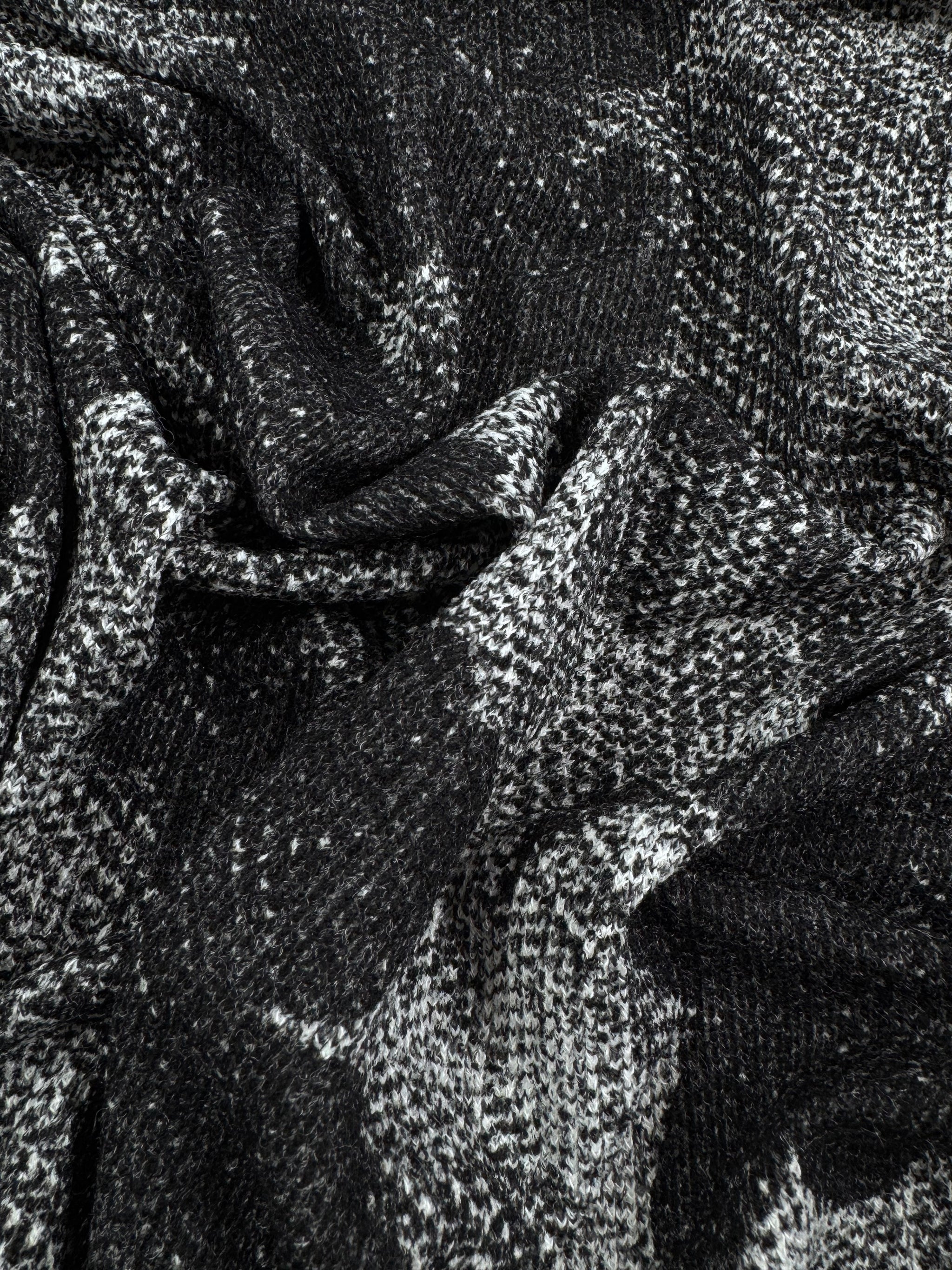 Calendar Knit - Noir Flora - 150cm