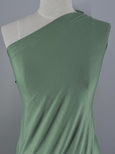 Cotton Lycra - Hedge Green - 160cm