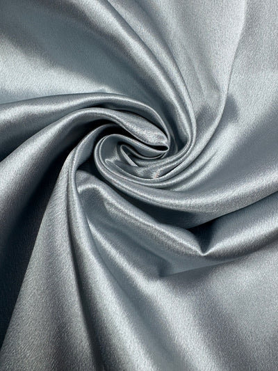 Satin Back Crepe - Sterling Blue - 150cm