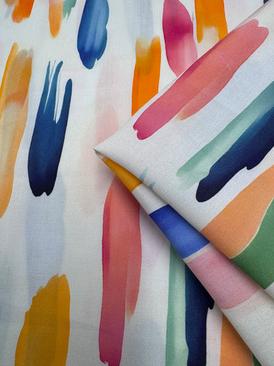 Designer Rayon - Sunset Stroke - 145cm