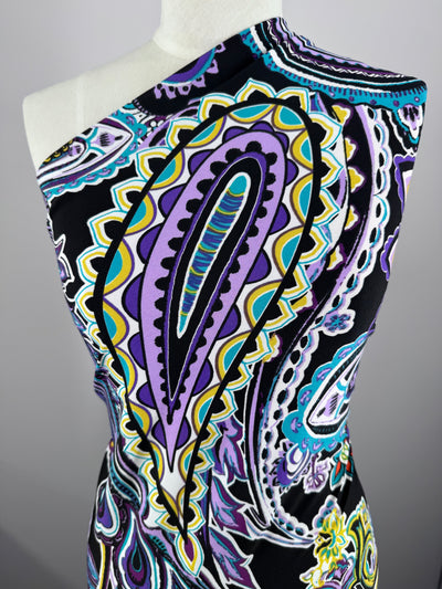 Designer Printed Lycra - Mosaic - 150cm