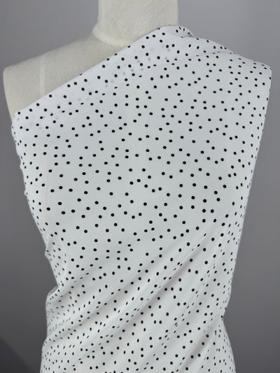 Printed Chiffon - Polka Dots - 145cm