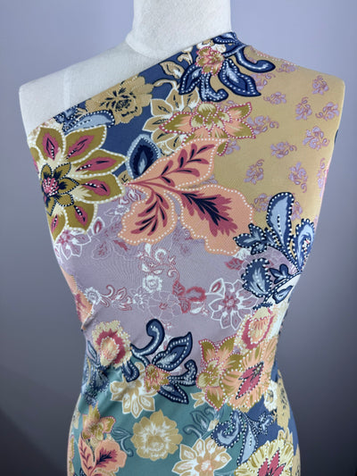 Printed Lycra - Tropical Sand - 144cm