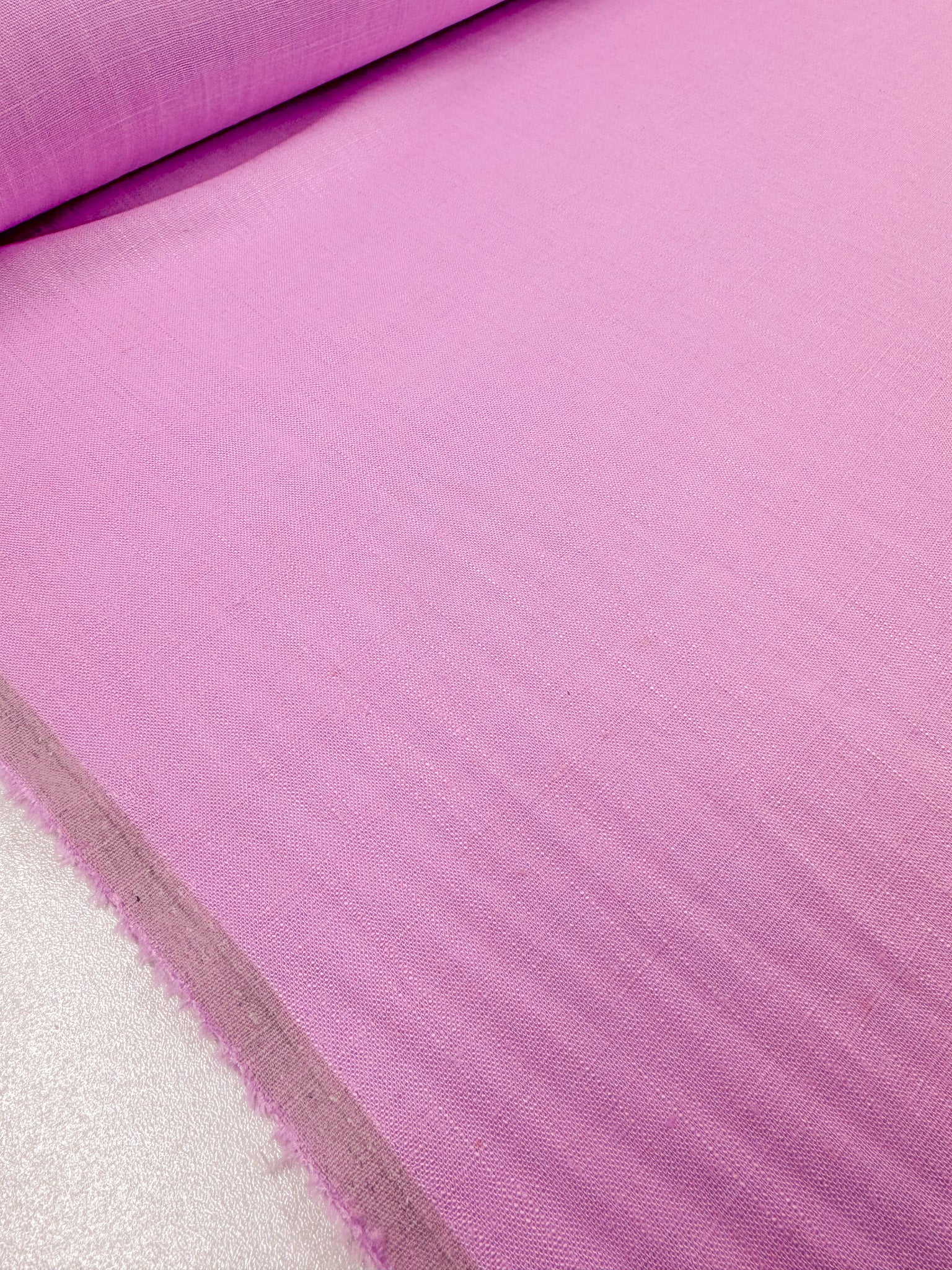 Linen Blend - Pastel Lavender - 140cm