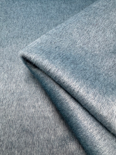 Wool Cashmere - Smoke Blue - 155cm