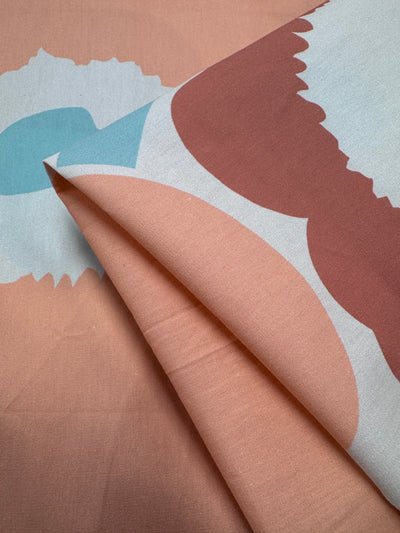 Printed Cotton - Peach Petal - 150cm