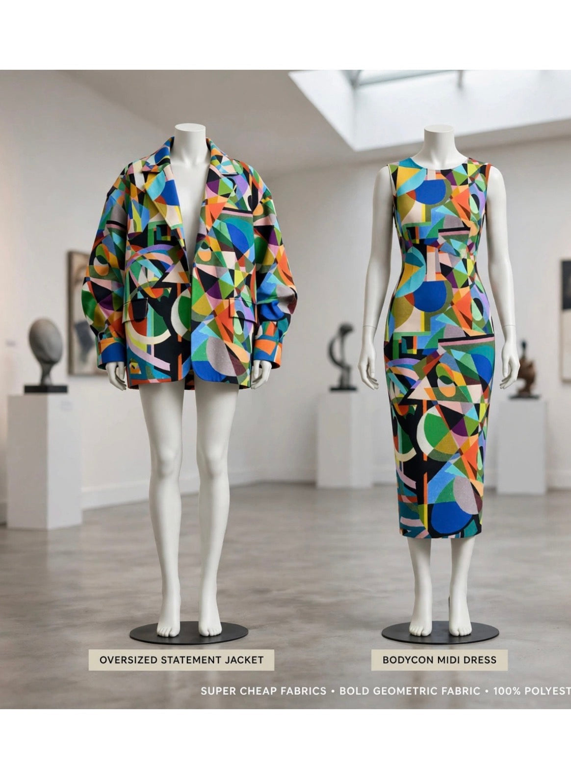 Printed Cotton - Neo Prism - 150cm