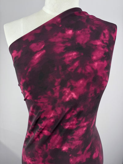 Designer Printed Lycra - Shadow Petal - 150cm