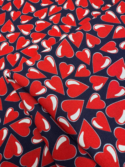 Viscose  - Heart Pop - 150cm