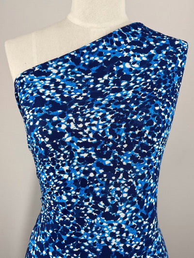 Printed Lycra - Pebble Motion - 148cm