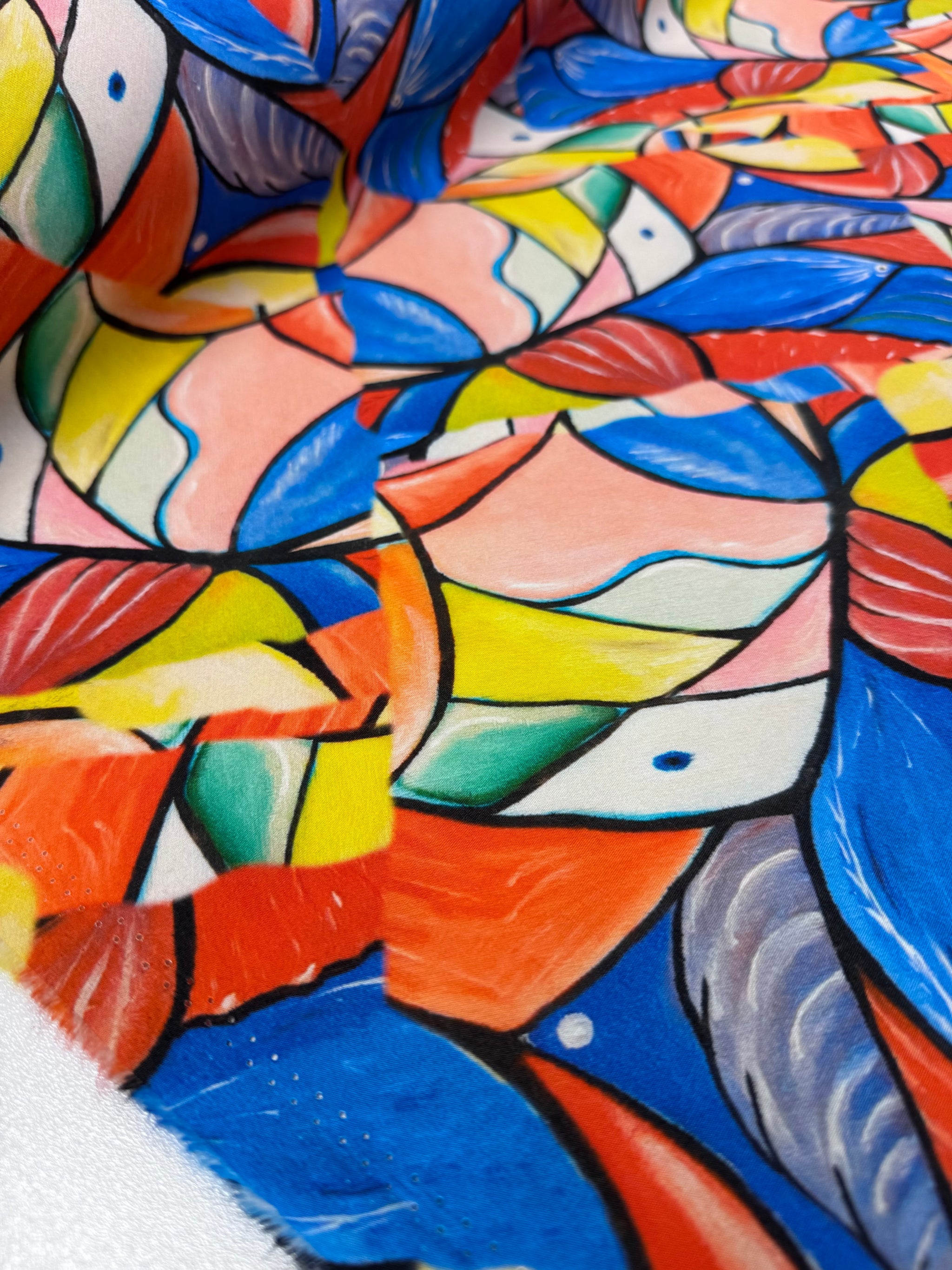 Printed Cotton - Cubist Pop - 150cm