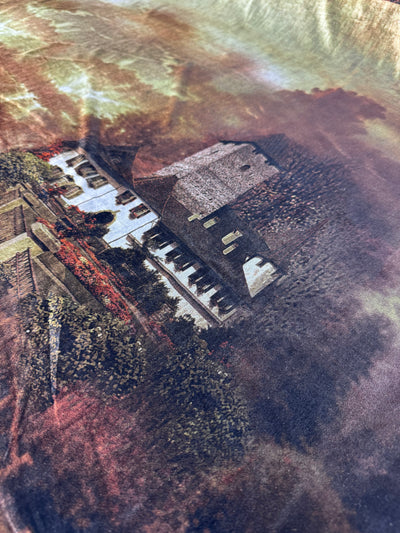 Stretch Velour - Countryside Manor - Panel- 80cm