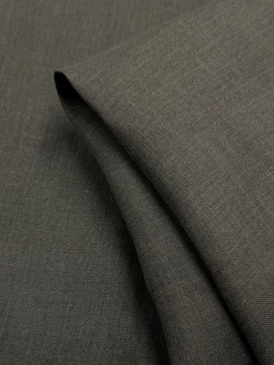 100% Pure Linen - Grape Leaf - 150Cm