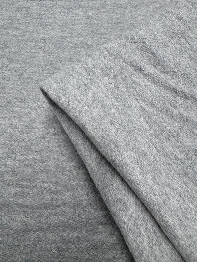 Unbrushed Fleece - Grey Marle - 174cm