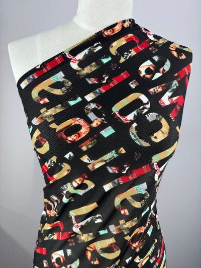 Designer Mesh - Urban Cipher - 150cm