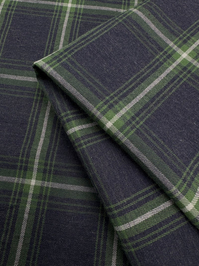 Flannel Plaid - Hunter Plaid - 145cm