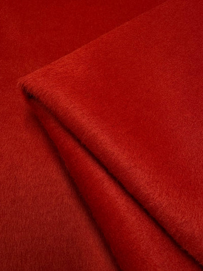 Wool Cashmere - Orban  Red - 155cm