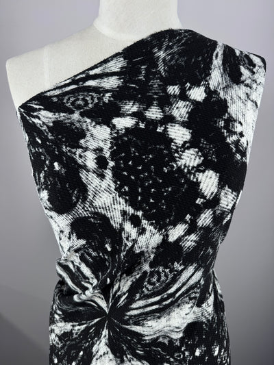 Calendar Knit - Mono Galaxy - 150cm