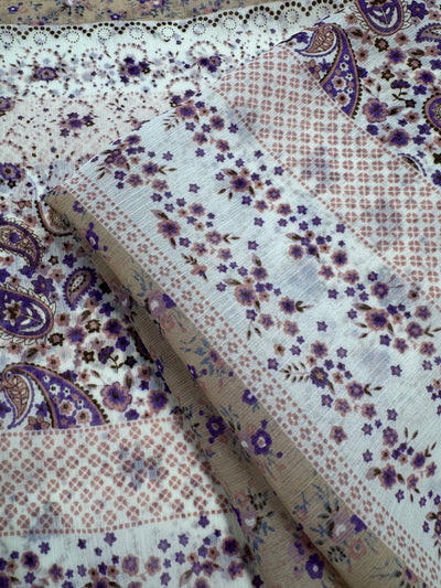Printed Chiffon - Pastels - 150cm