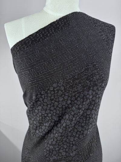 Textured Knit - Stone Mosaic - 150cm