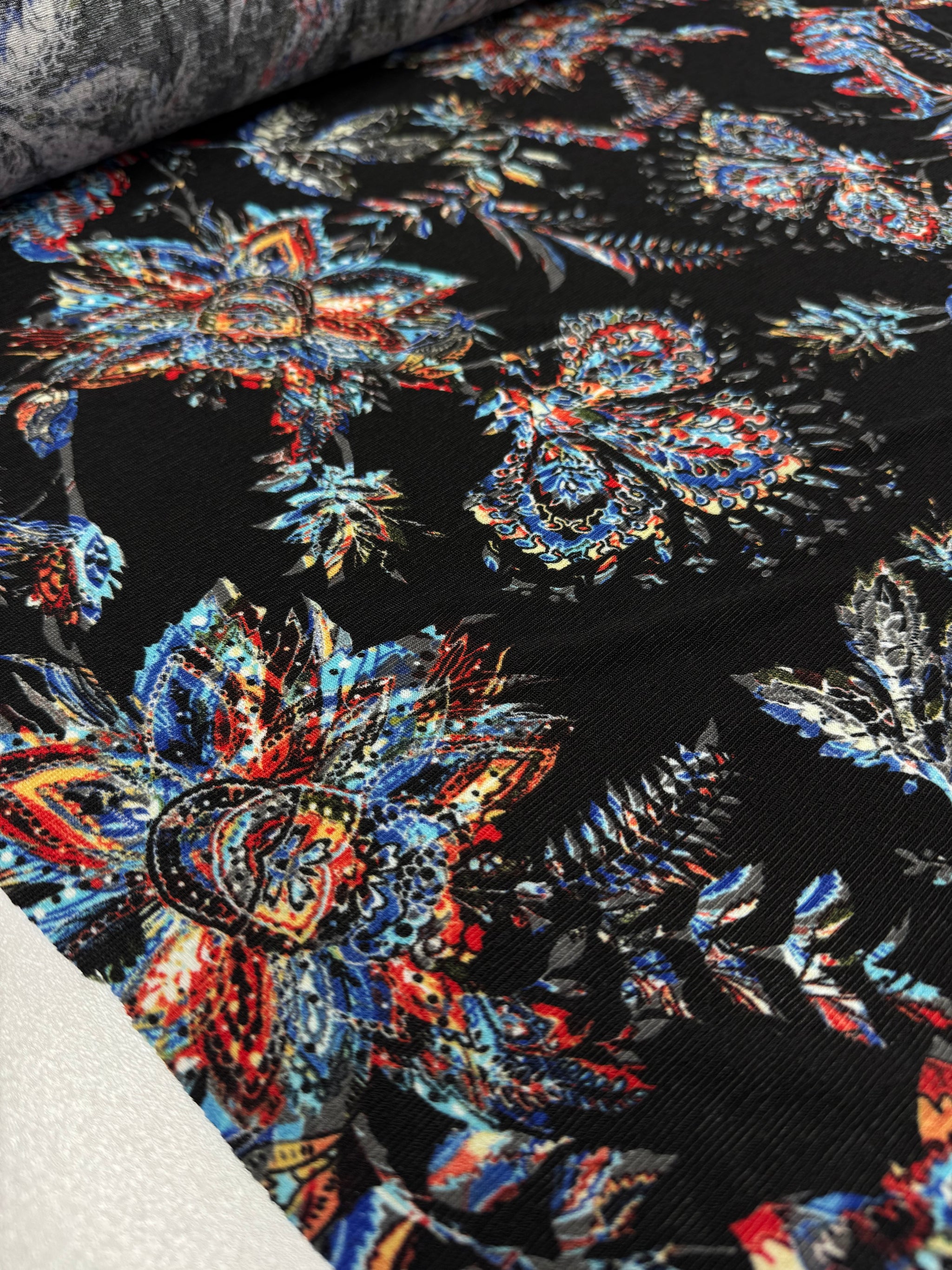 Textured Knit - Royal Feather - 150cm
