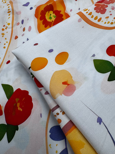 Designer Rayon - Fruit Whimsy - 145cm