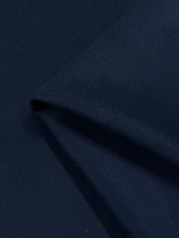 Wool Cashmere - Darkest Teal - 150cm