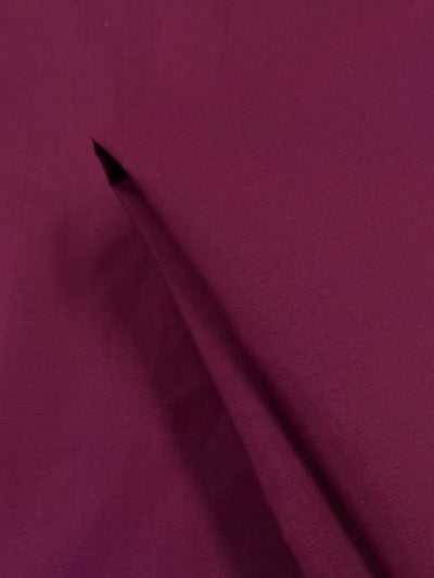 Poplin - Burgundy - 112cm