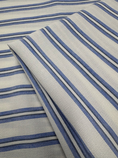 Textured Cotton - Coastal Stripe - 150cm