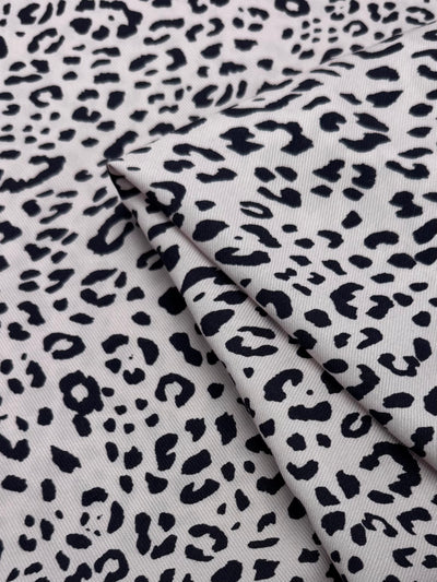 Mercerised Viscose  - Blush Leopard - 145cm