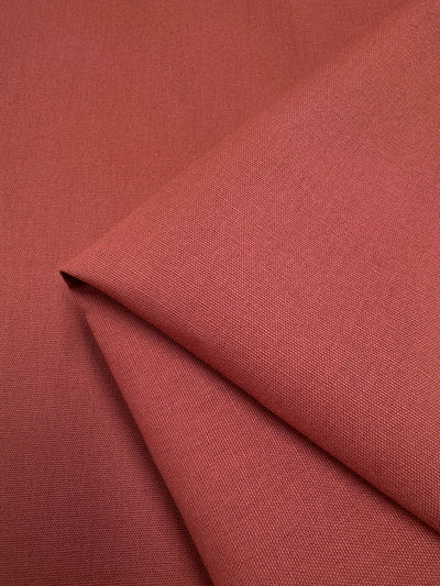 Linen Bland  - Burnt Ocher - 136cm