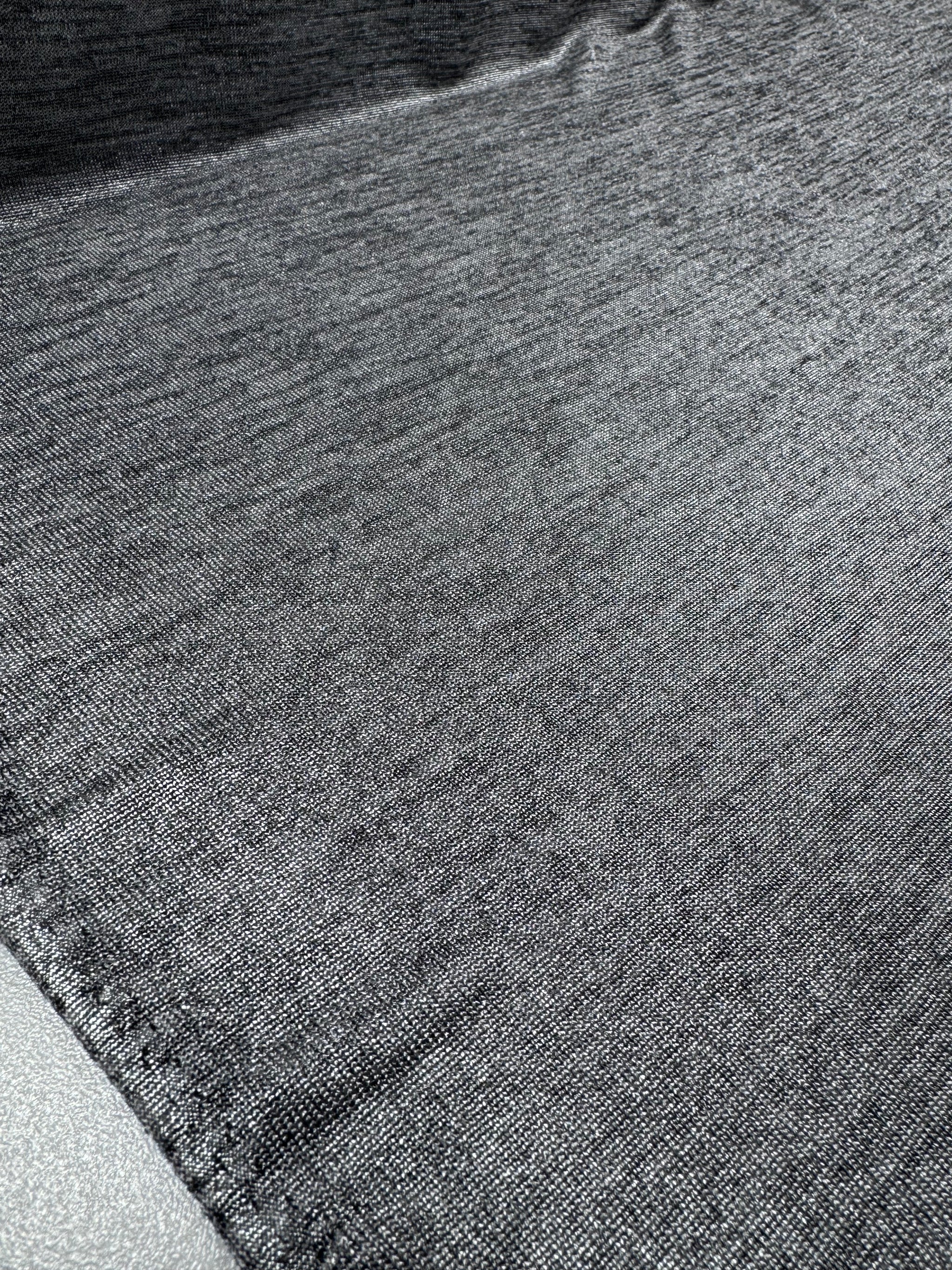 Metallic Knit Jersey - Grey - 145cm