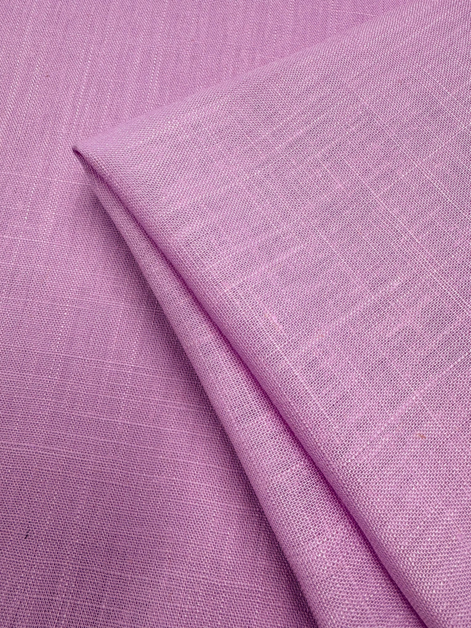 Linen Blend - Pastel Lavender - 140cm