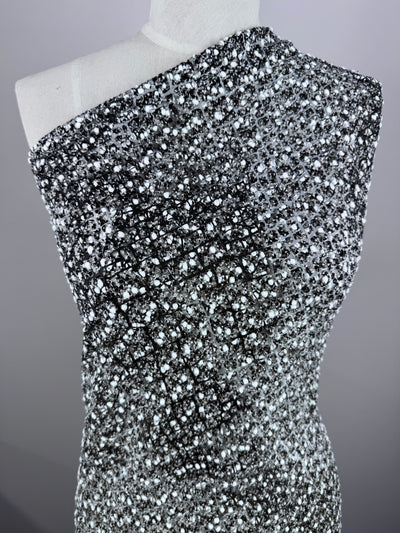 Textured Knit - Snowgrain - 130cm