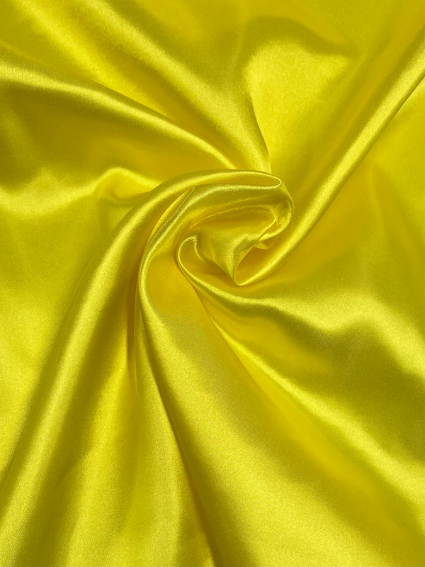 Satin - Yellow - 150cm