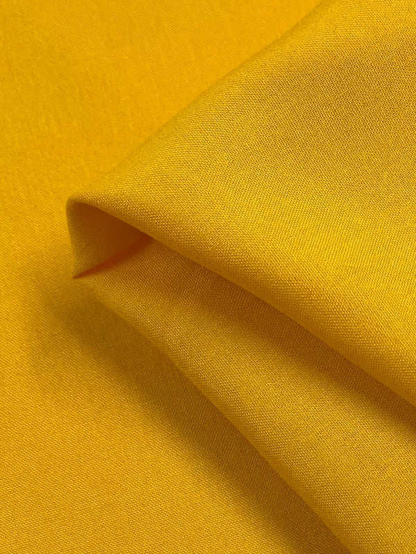 Plain Rayon - Yellow - 140cm