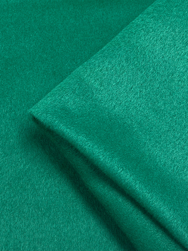 Wool Cashmere - Emerald - 150cm