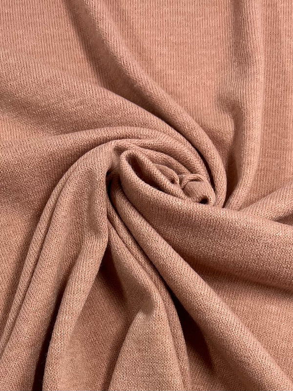 Textured Knit - Peach Melba - 145cm
