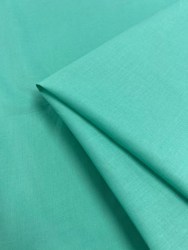 Cotton Voile - Neptune Green - 140cm