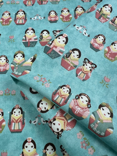 Printed Cotton - Dolls - 112cm