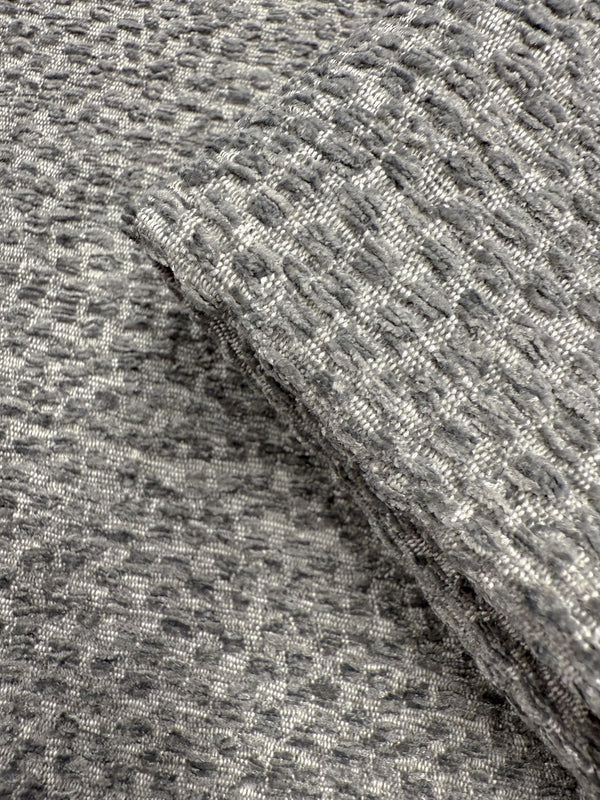 Chenille Upholstery - Otto Gunmetal - 150cm