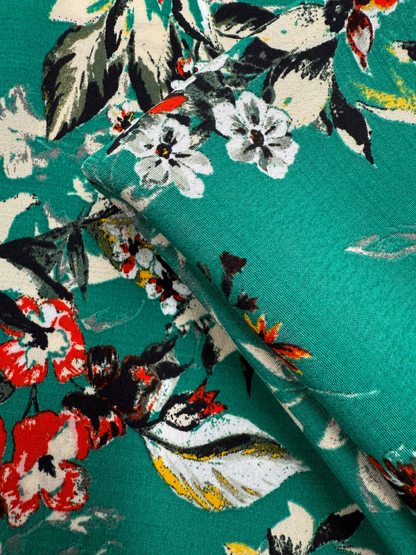 Printed Viscose - Tropic Bloom - 140cm